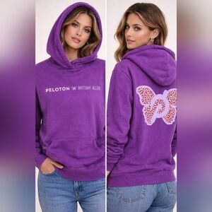 Peloton | 'Brittany Allen' Women's Vibrant Purple Sweater, Size M (Oversized)